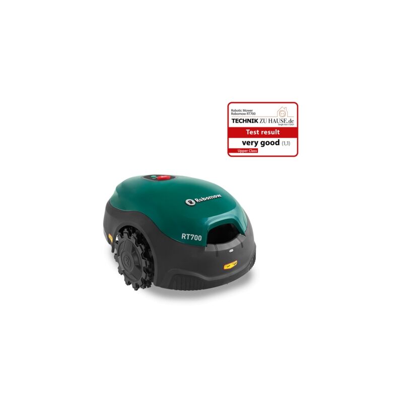 foto del prodotto newgarden robot tagliaerba robomow rt 700 fino 700mq taglio 18cm kit installazione incluso