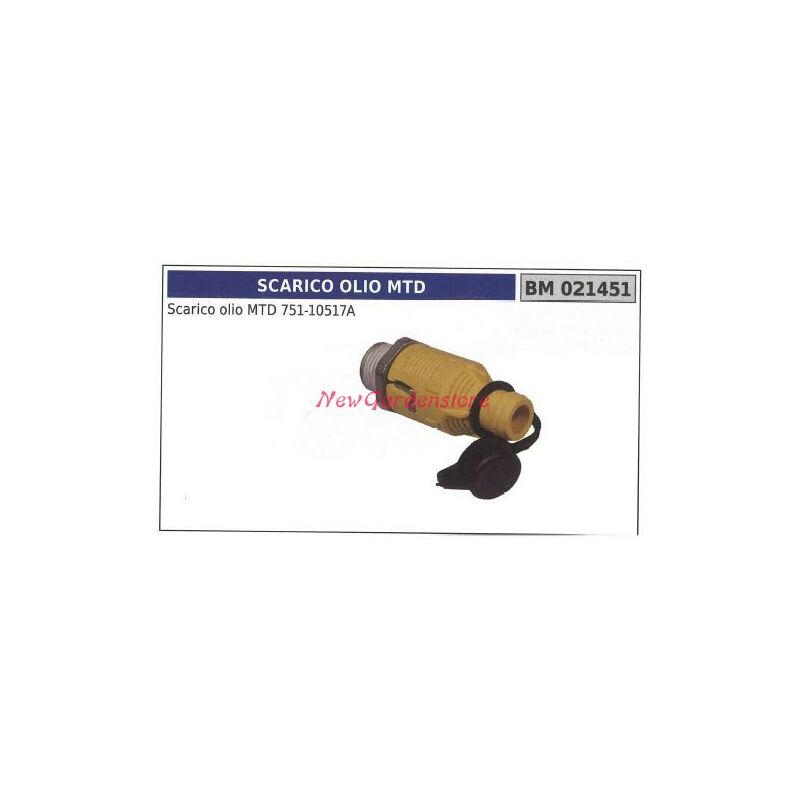 foto del prodotto newgarden scarico olio mtd 751 10517a new garden store 021451