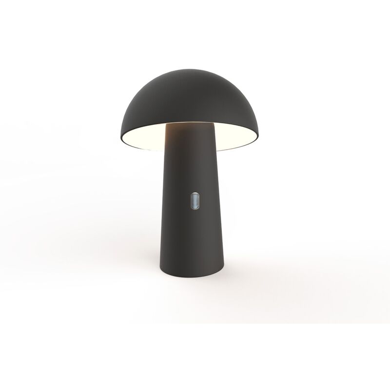 foto del prodotto newgarden shitake lampada da tavolo con batteria ricaricabile. luce calda a led. prodotto in spagna