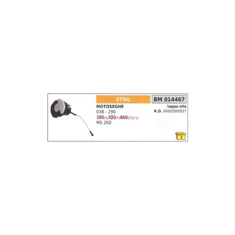 foto del prodotto newgarden tappo serbatoio olio motore stihl motosega 038 290 360 390 460 014467