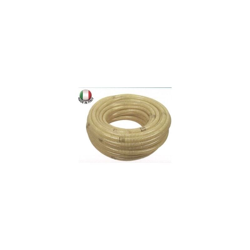 foto del prodotto newgarden tubo irrigazione uso alimentare spiralato atossico in pvc 25 mt interno 30 mm