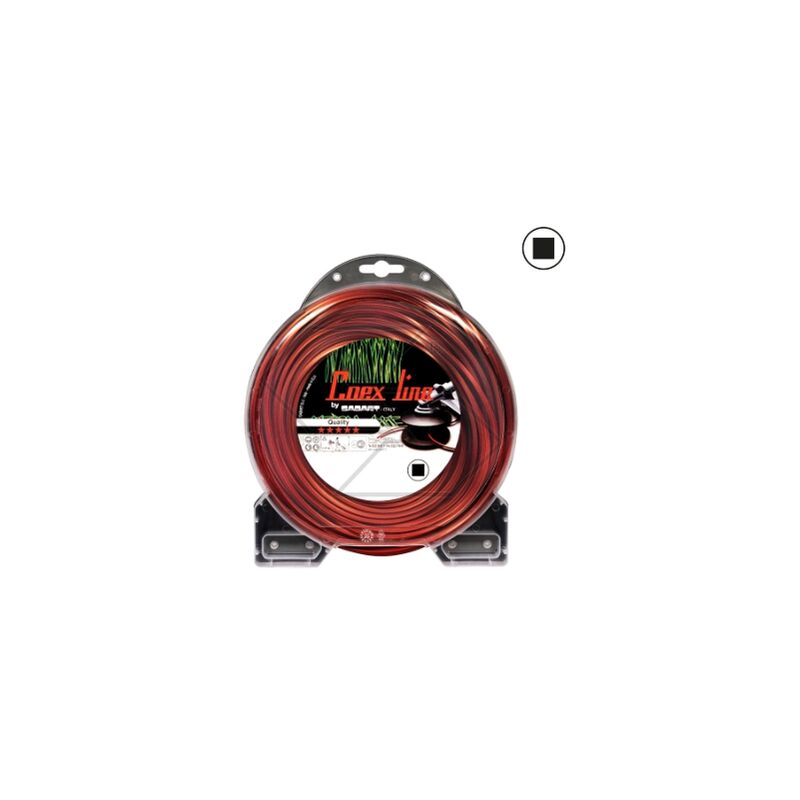 foto del prodotto newgarden valva filo per decespugliatore coex line sezione quadra 3,5 mm lunghezza 30 m