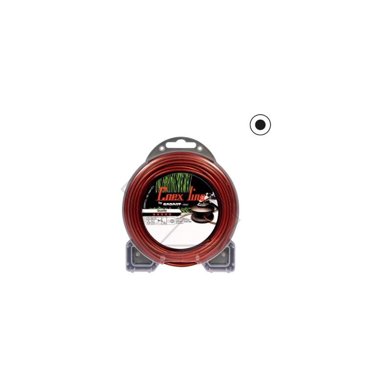 foto del prodotto newgarden valva filo per decespugliatore coex line sezione tonda 3,0mm lunghezza 10 m