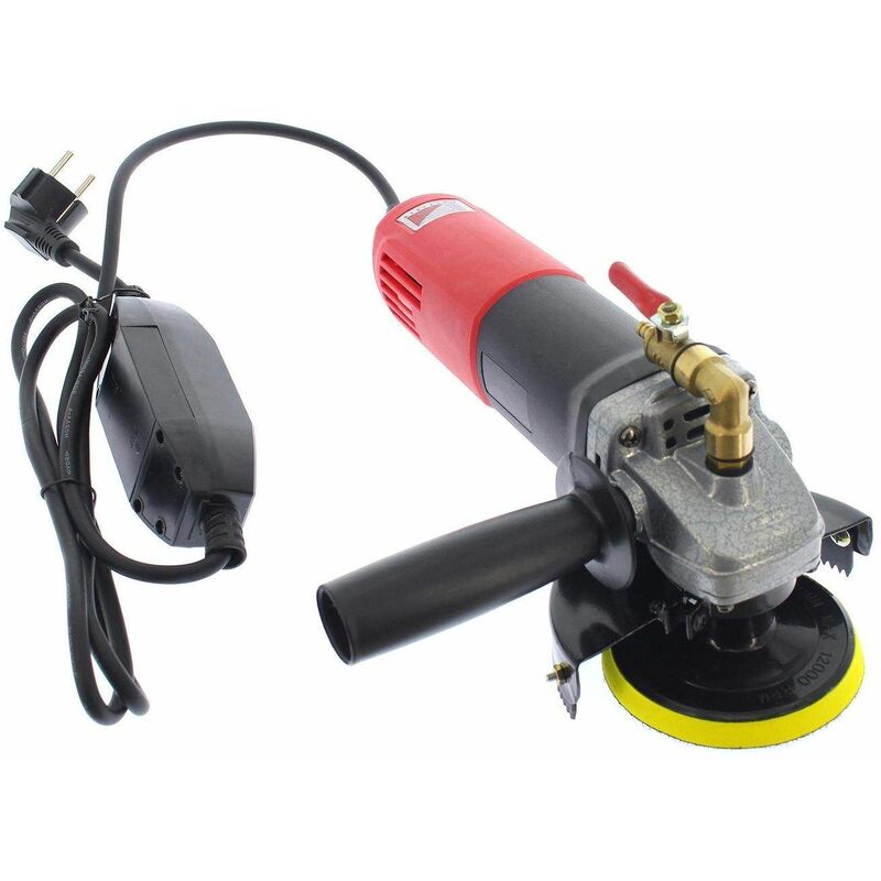 foto del prodotto newtg 01 lucidatrice ad acqua 860w 230v, 100mm 1000 5000 rpm, levigatrice a umido varan motors
