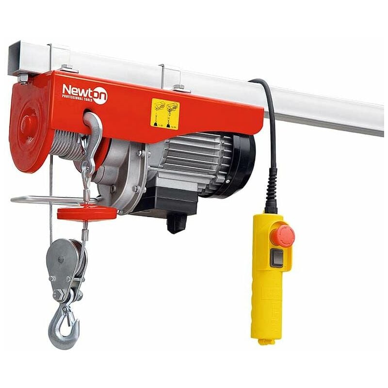 foto del prodotto newton paranco elettrico 1200w, portata massima 600 kg