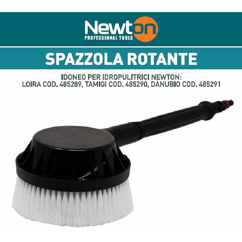foto del prodotto newton spazzola rotante, pressione max.165 bar