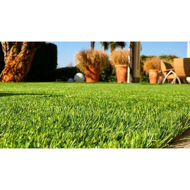 foto del prodotto nextradeitalia prato sintetico artificiale 2x1mt 2mq spessore 20mm fondo drenante manto erboso tappeto erba finta 4 sfumature realistico