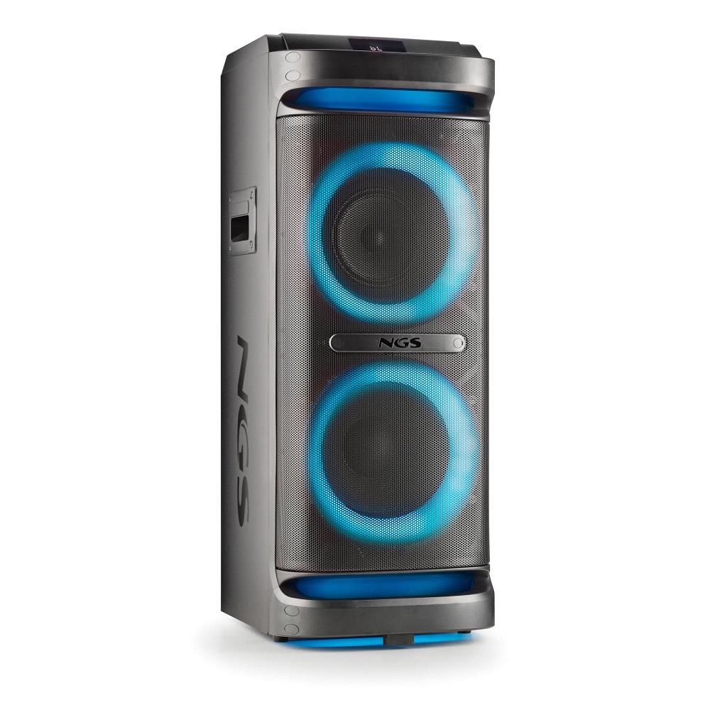 foto del prodotto ngs portable party speaker, wireless, bluetooth 5,3, potenza di uscita 2000w