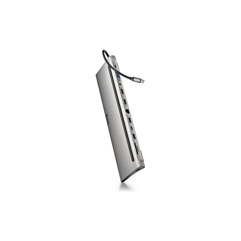 foto del prodotto ngs wonder dock 12 cablato usb 3.2 gen 1 3.1 gen 1 type c argento