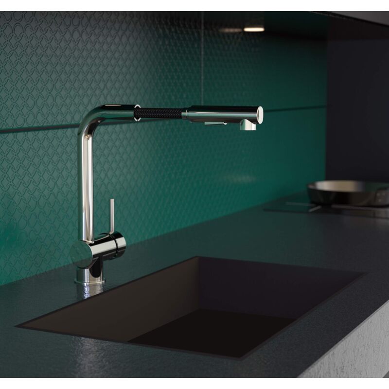foto del prodotto ni183artcr rubinetto della cucina cool, cromo eisl