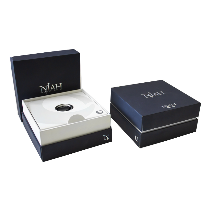 foto del prodotto niah moon smart ring diametro 16,5 mm funzione touch e health care nero