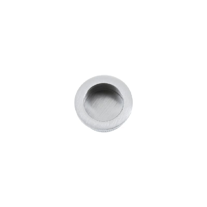foto del prodotto nicchia ottone tonda mm.35 cromo satinato