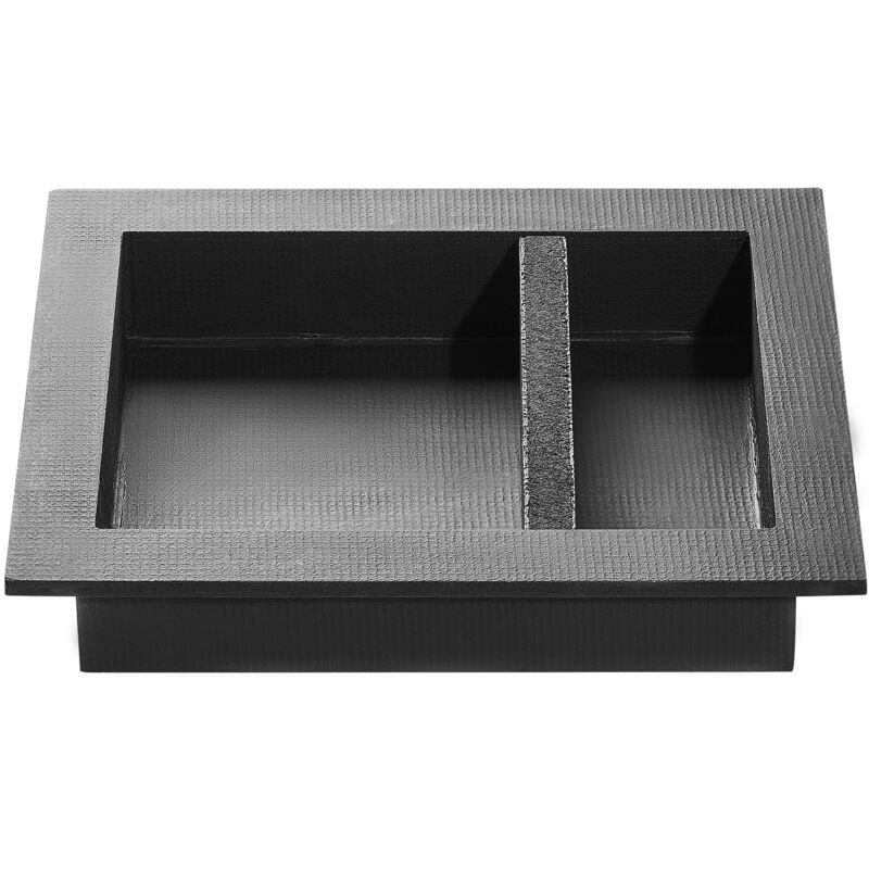 foto del prodotto nicchia per doccia 40,6 x 50,8 x 10,2 cm con ripiano regolabile, contenitore moderno per sapone, angoli squadrati, nicchia impermeabile in plastica