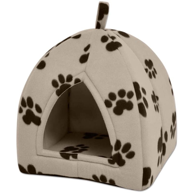 foto del prodotto nicchia per gatti taglia l beige vidaxl