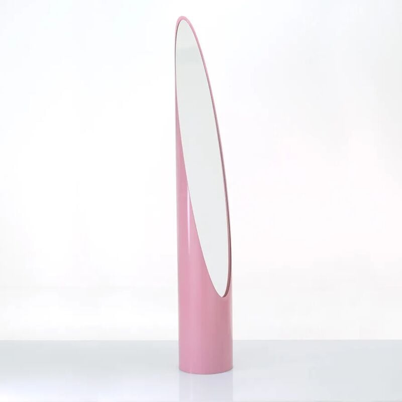 foto del prodotto nice house specchio unghia anni 70 design rosa 28.00 x 28.00
