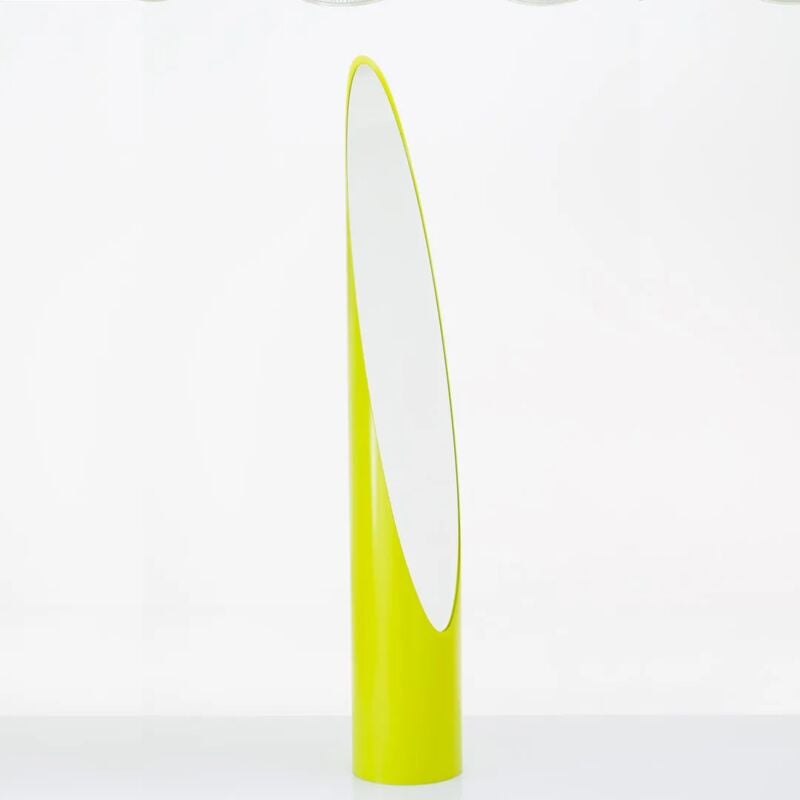 foto del prodotto nice house specchio unghia anni 70 design verde lime 28.00 x 28.00