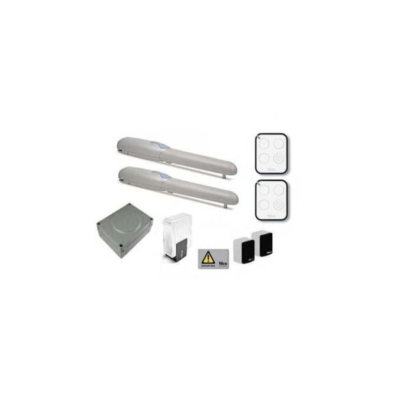 foto del prodotto nice kit automazione wingokit bd per cancello a battente fino 2m 230v