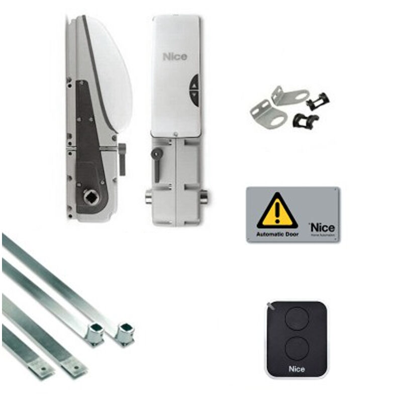 foto del prodotto nice kit per automazione porte basculanti garage irreversibile 24v tnlkce ten