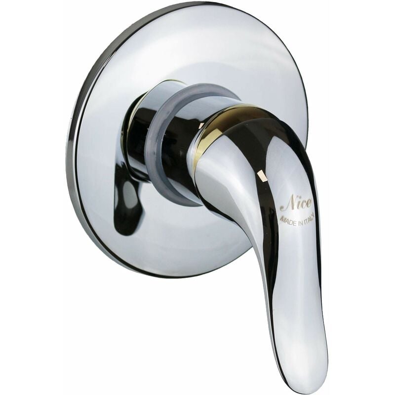 foto del prodotto nice rubinetterie miscelatore doccia incasso ad 1 uscita colore cromo oro nice wilson 2828004cro cromo oro 1 uscita
