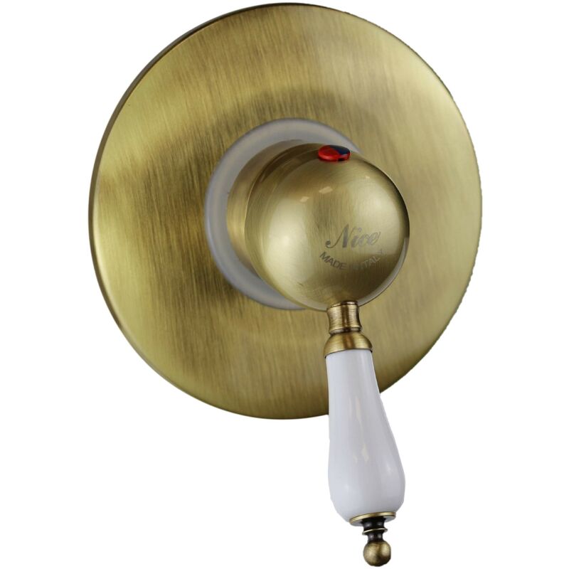 foto del prodotto nice rubinetterie miscelatore per cabina doccia colore bronzo antico nice funny 6060004bb bronzo 1 uscita
