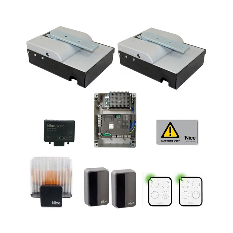 foto del prodotto nice sfab 2124 bd kit cancello battente interrato 2,3mt encoder sfab2124kce