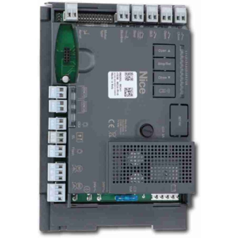 foto del prodotto nice spmca1r10 centrale scheda quadro mca1 r10 24v per mc824h mc824hr10 ricambio spmca1r10