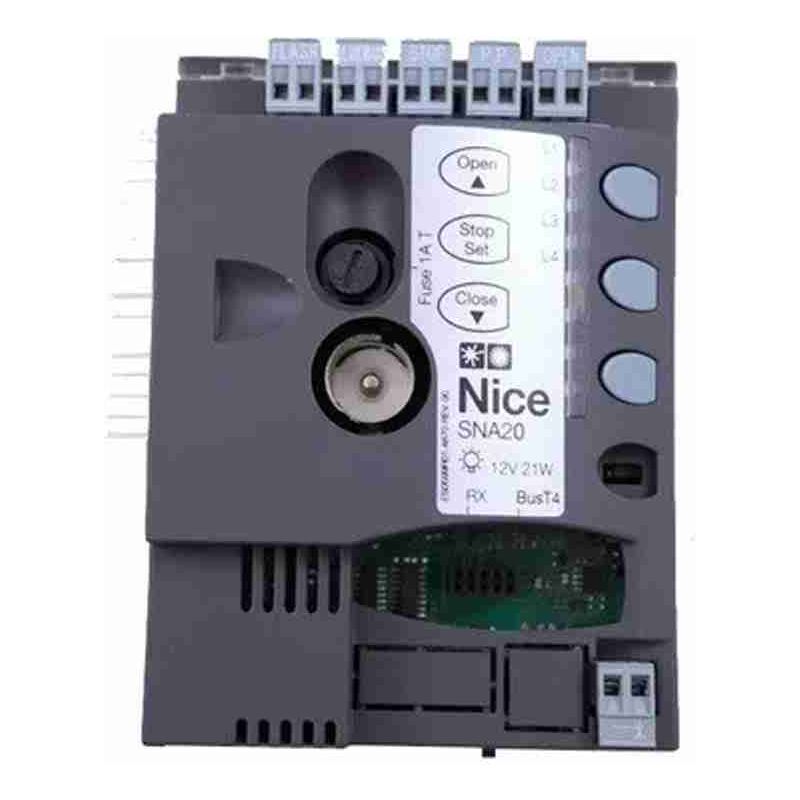 foto del prodotto nice spsna2 centralina scheda quadro motore sezionale spin 21 22 sna2 ricambio spsna2