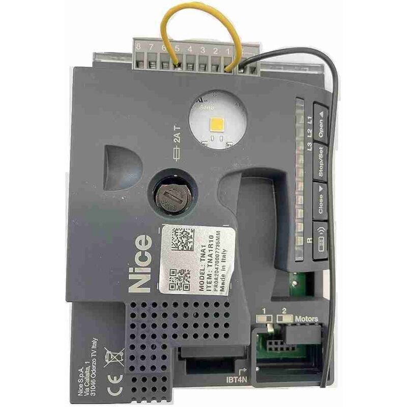 foto del prodotto nice sptna1r10 centrale scheda quadro comando per ten tna1 ricambio originale sptna1r10