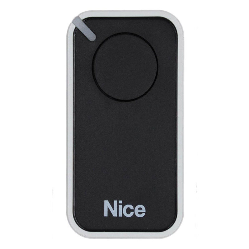 foto del prodotto nice trasmettitore telecomando radiocomando inti 1 canale 433 black nero inti1