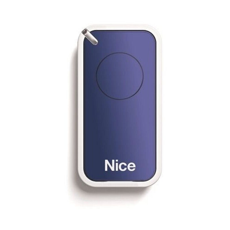 foto del prodotto nice trasmettitore telecomando radiocomando inti 1 ch blue blu inti1b originale