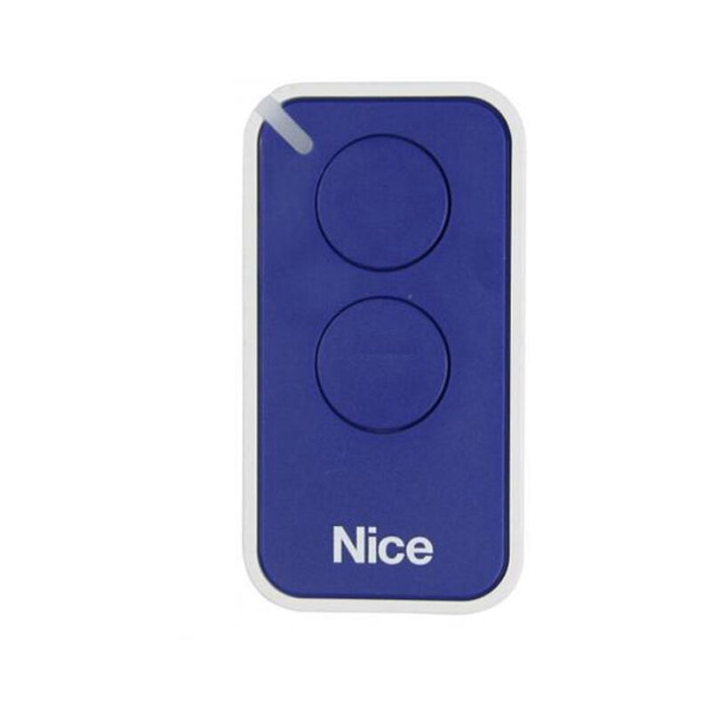 foto del prodotto nice - trasmettitore telecomando radiocomando inti 2 ch blue blu inti2b originale