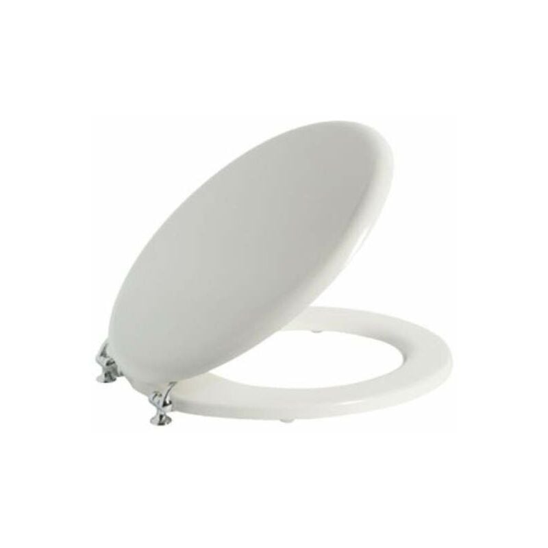 foto del prodotto niclam copriwater ricoperto di resina poliestere per vasi ellisse ideal standard n8 bianco