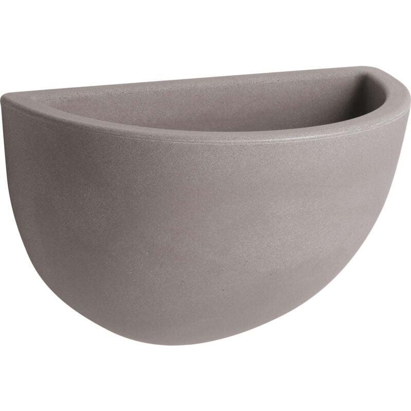 foto del prodotto nicoli gerla a parete resina clio cm. 32 cenere