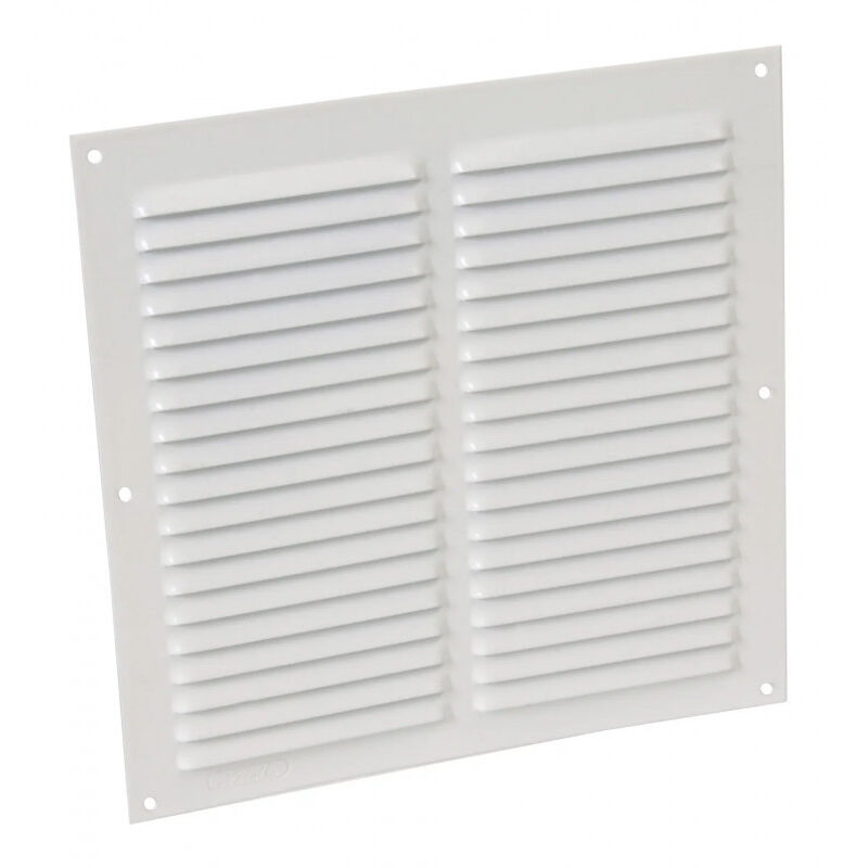 foto del prodotto nicoll alluminio laccato bianco con zanzariera quadrato 20x20
