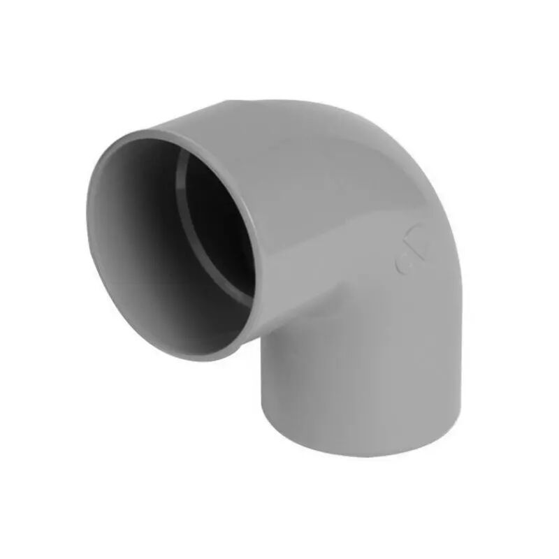 foto del prodotto nicoll curva 87 incollaggio maschio femmina in pvc 40