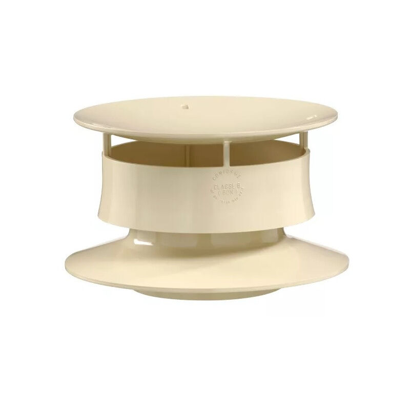 foto del prodotto nicoll estrattore statico extats d100 195mm colore sabbia