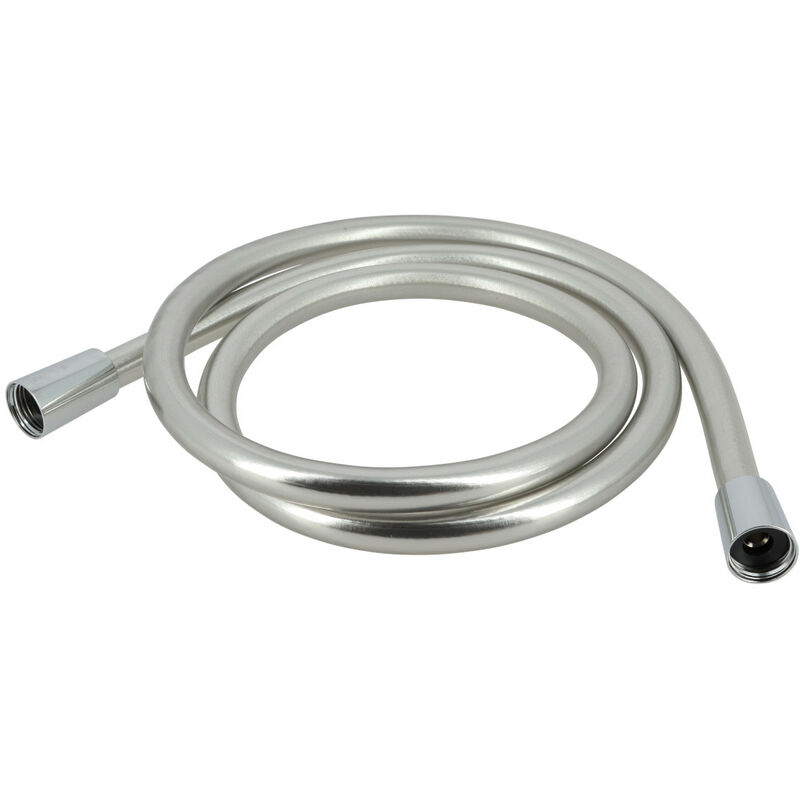 foto del prodotto nicoll flessibile doccia in pvc liscio rinforzato 200 cm grigio 0307412