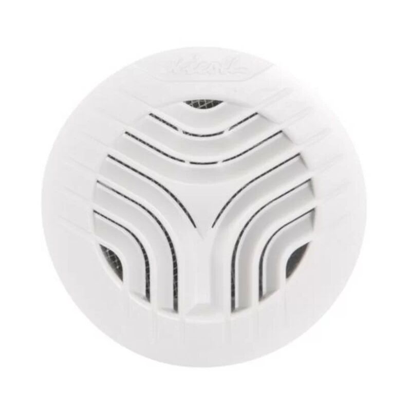 foto del prodotto nicoll gatm100 griglia di ventilazione rotonda bianca con zanzariera d100, per tubi in pvc, tubi e condotte