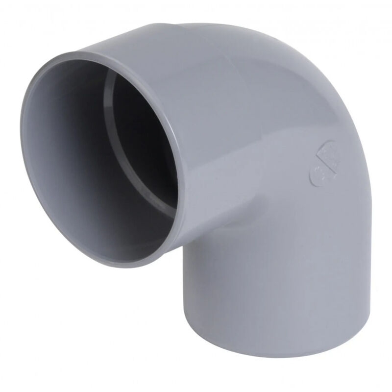 foto del prodotto nicoll gomito in pvc 87 30 90 mf 63