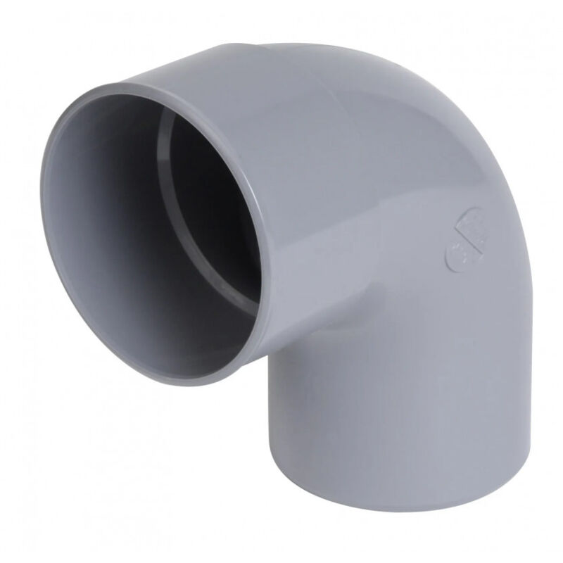 foto del prodotto nicoll gomito in pvc 87 30 90 mf 80