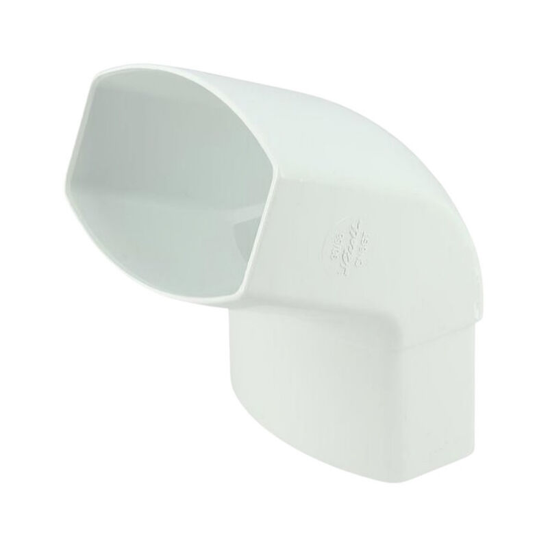 foto del prodotto nicoll gomito maschio femmina 67 del tubo di discesa ovation td95 90x56, bianco