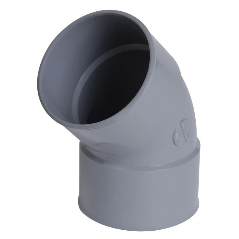 foto del prodotto nicoll gomito pvc 45 ff 160