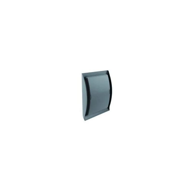 foto del prodotto nicoll griglia di ventilazione neolia design d.125 in finto acciaio inossidabile spazzolato