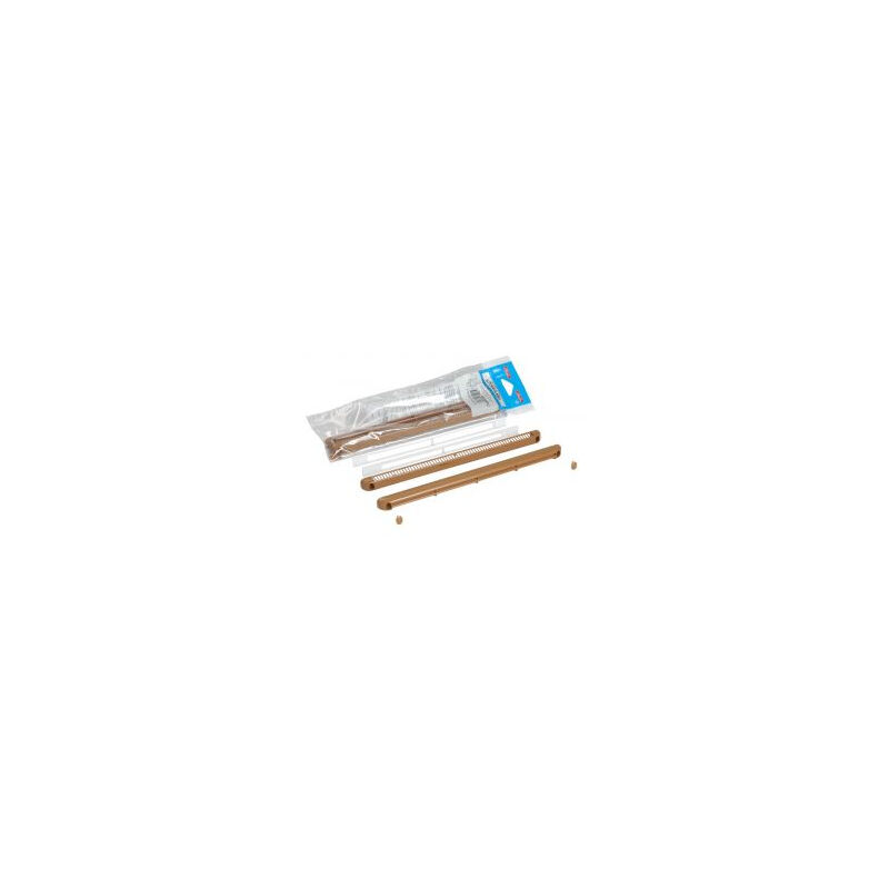 foto del prodotto nicoll kit doppio regolatore deflettore coperchio vite 30m legno chiaro 1khf130c