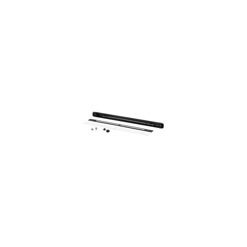 foto del prodotto nicoll kit presa d aria singola regolabile 30m coperchio a vite viti nero 1kvr130n