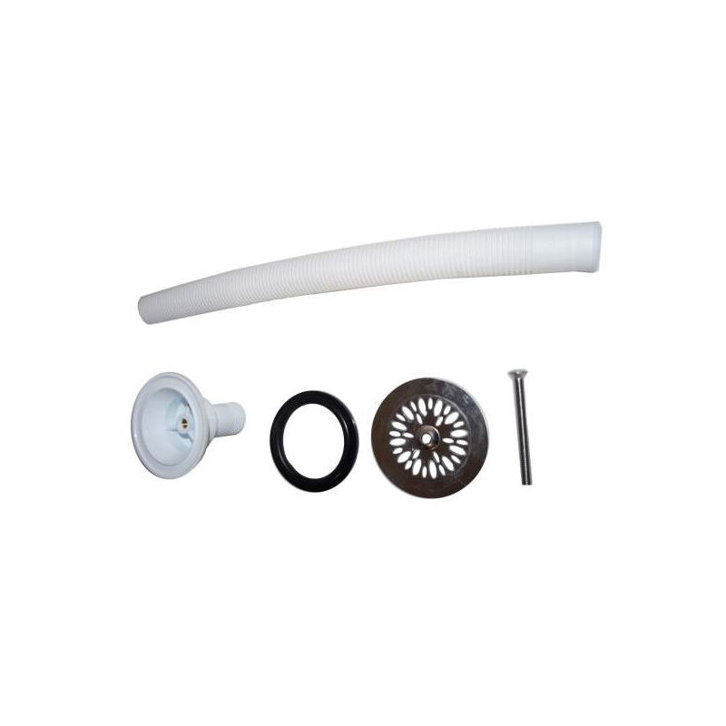 foto del prodotto nicoll kit troppopieno rotondo diametro 70 per sifone 0411514