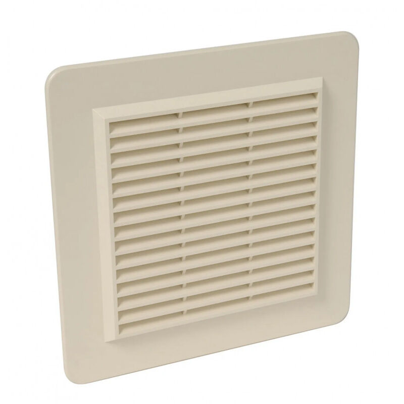 foto del prodotto nicoll lampada da parete in pvc con zanzariera square 246x246, sabbia