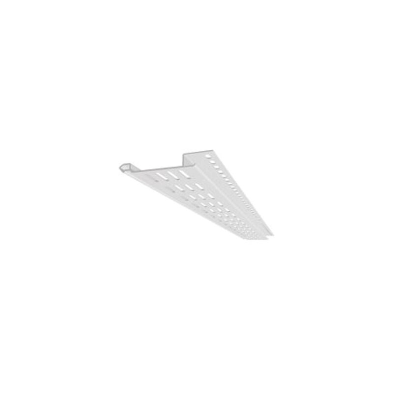 foto del prodotto nicoll profilo di ventilazione in pvc 2 m bianco pvsf2b