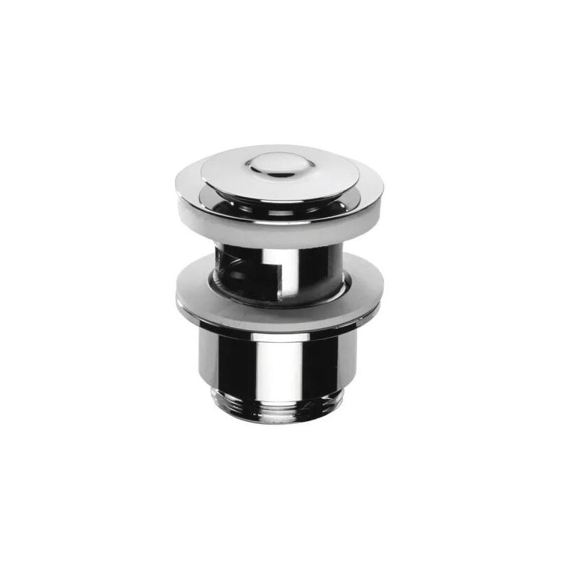 foto del prodotto nicoll scarico per lavabo in ottone d63mm morsetto automatico per lavabo 30 50mm