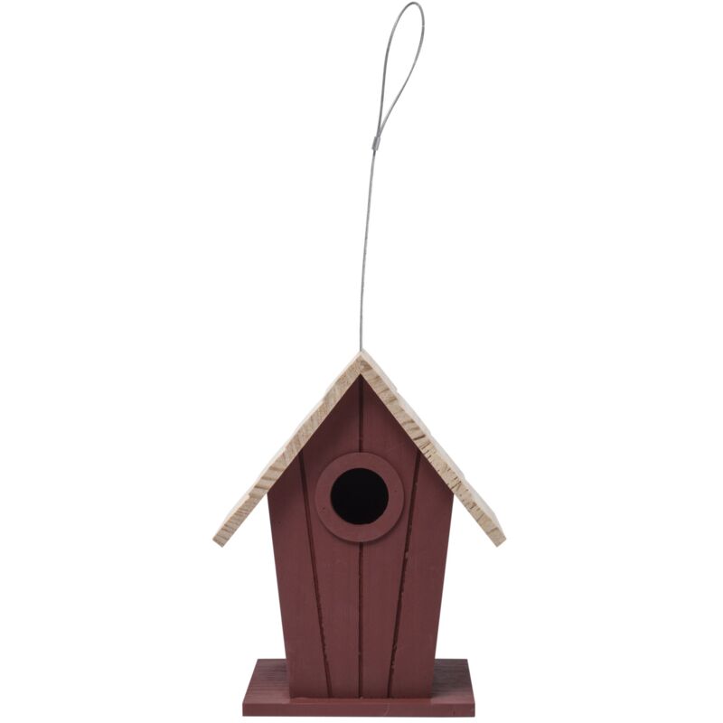 foto del prodotto nido in legno per cuc terracotta